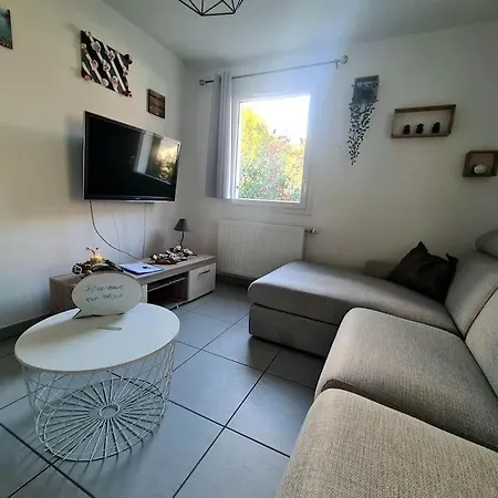 Joli Appartement Vue Montagne, Cosy Avec Jardin Bonneville Buitenkant foto